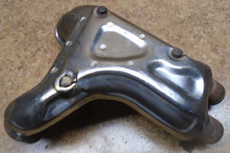 1987 Yamaha Venture XVZ1300 XVZ 1300 Exhaust Header Pipe Manifold Rear 1986 1988