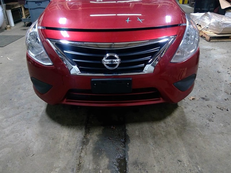 Front Bumper Sedan Without Fog Lamps Fits 15-19 VERSA 1760309