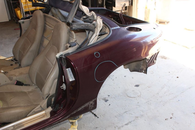 99-00 Mazda Mx-5 Miata NB Driver Left Rear Quarter Panel