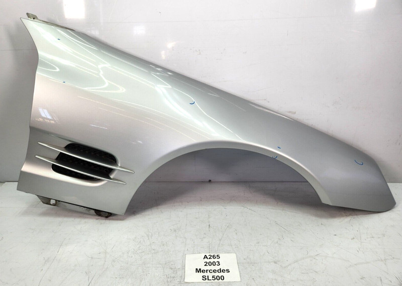 ✅ 03-08 OEM Mercedes R230 SL500 Front Right Passenger Side Fender Silver 744U*