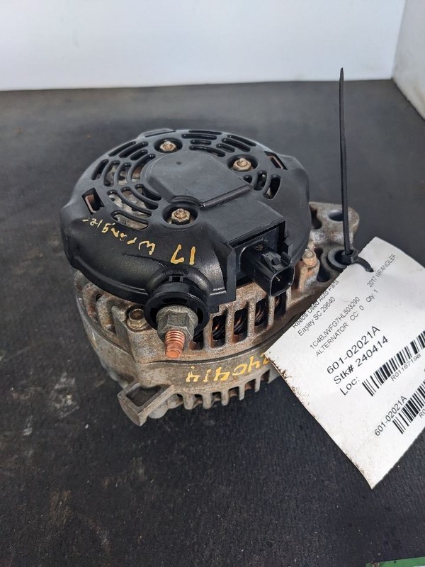 Alternator VIN W 6th Digit Jk Body 160 Amp Fits 12-18 WRANGLER 1167198