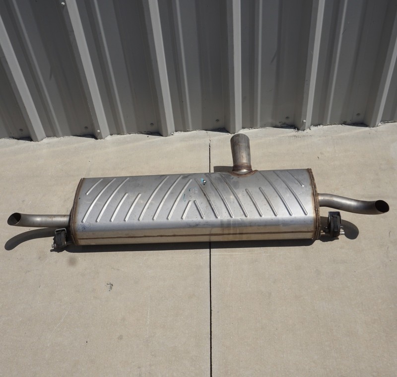 2018 - 2025 Audi Q5 2.0L Rear Exhaust System Muffler Silencer Resonator OEM
