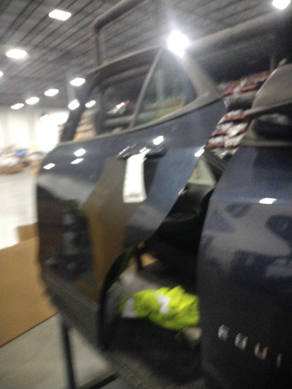 2018 Chevrolet Equinox Left Rear Door Blue OEM 672744 69000 Miles