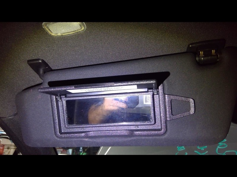 Driver Sun Visor 204 Type Illuminated C250 Fits 08-14 MERCEDES C-CLASS 1674322