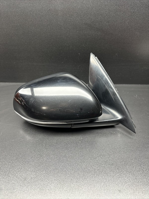 10-15 Jaguar XJ XJL X351 Right Side Rear View Mirror W/ Blind Spot Puddle OEM