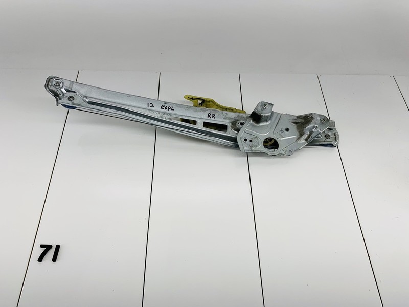 11-19 FORD EXPLORER REAR RIGHT SIDE DOOR GLASS WINDOW REGULATOR OEM