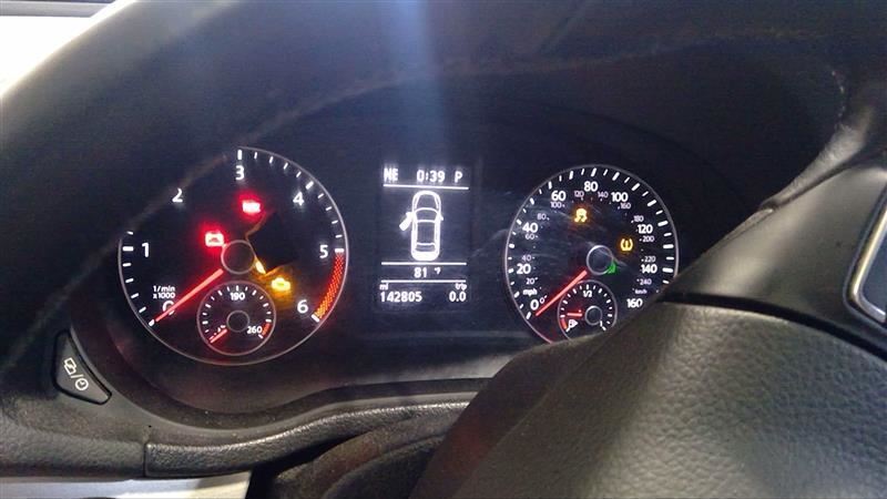 Speedometer Cluster MPH US Market Opt 9Q5 Fits 13-14 PASSAT 3296421