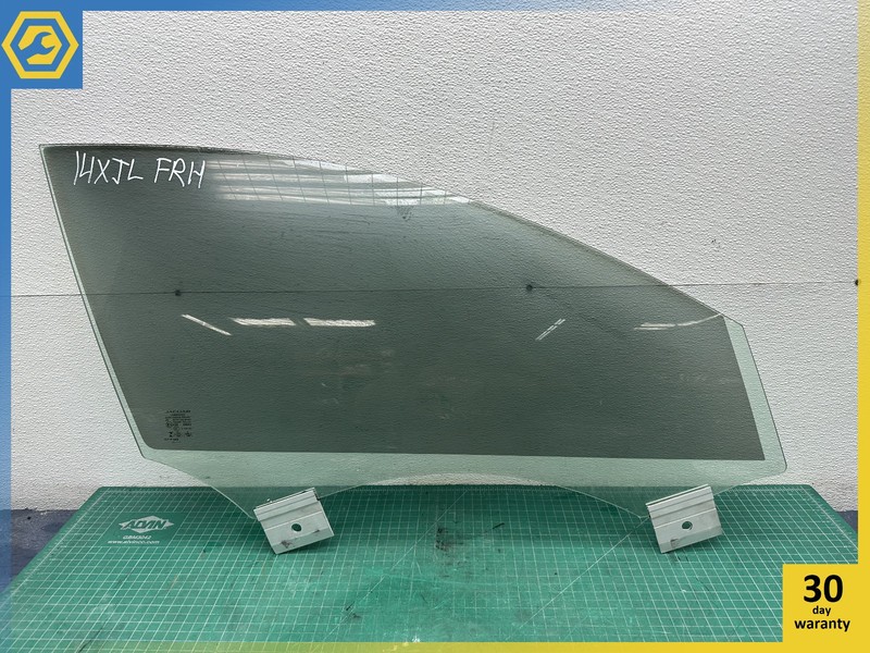 10-19 JAGUAR XJ XJR FRONT RIGHT PASSENGER SIDE DOOR WINDOW GLASS OEM