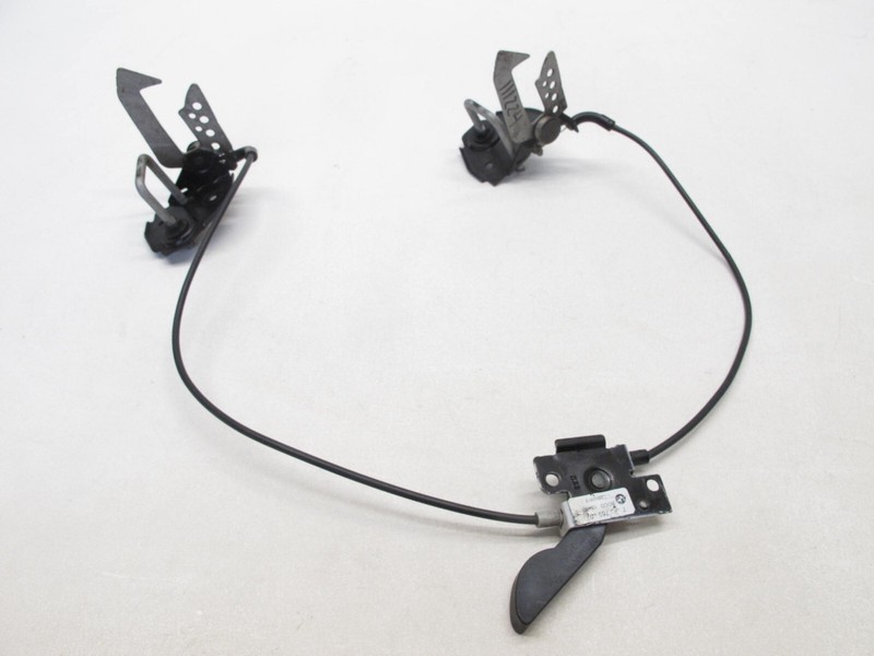 09-19 BMW F10 528i 740i M5 HOOD RELEASE HANDLE LATCH CABLE LEFT RIGHT OEM 111224