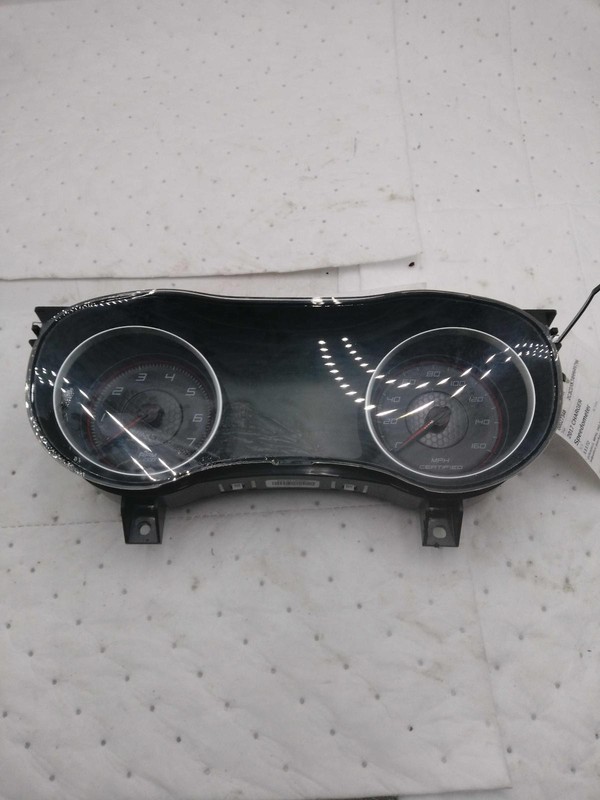 Used Speedometer Gauge fits: 2017 Dodge Charger cluster MPH 160 MPH w/o gloss bl