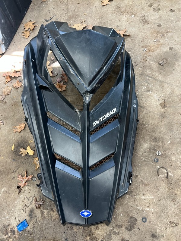 Polaris Rush Pro R RMK Switchback 10-15 Indy Assault 800 OEM Hood Black