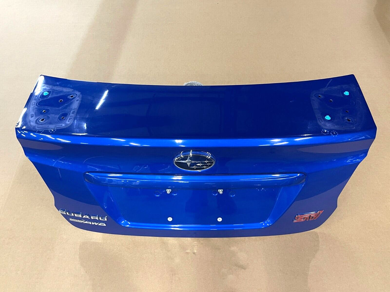 ⭐2015-2021 SUBARU WRX STI BARE TRUNK DECK LID BLUE PANEL ASSY 69K OEM LOT2551