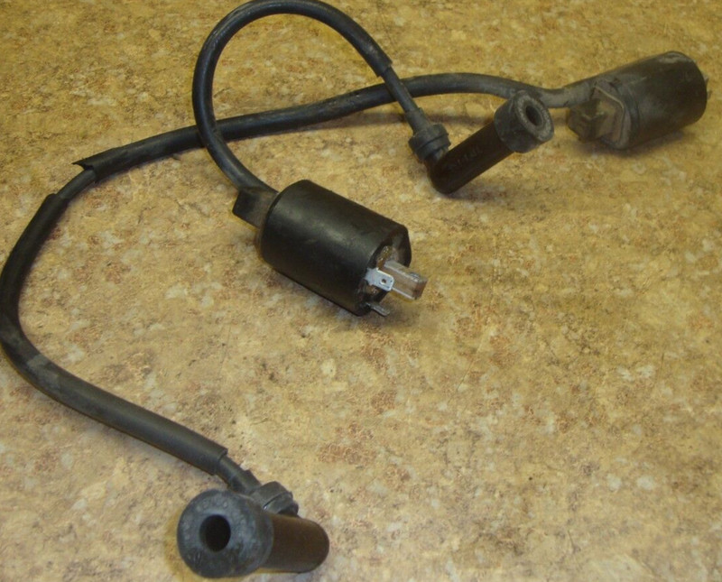 1985 Yamaha XV700 XV 700 Virago Ignition Coil Spark Plug Wire Electrical 85 1986