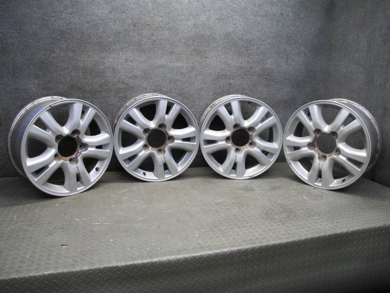 2003-2005 LEXUS UZJ100L LX470 FACTORY R18" ALLOY WHEEL RIM 18x8J ET60 SET OF 4