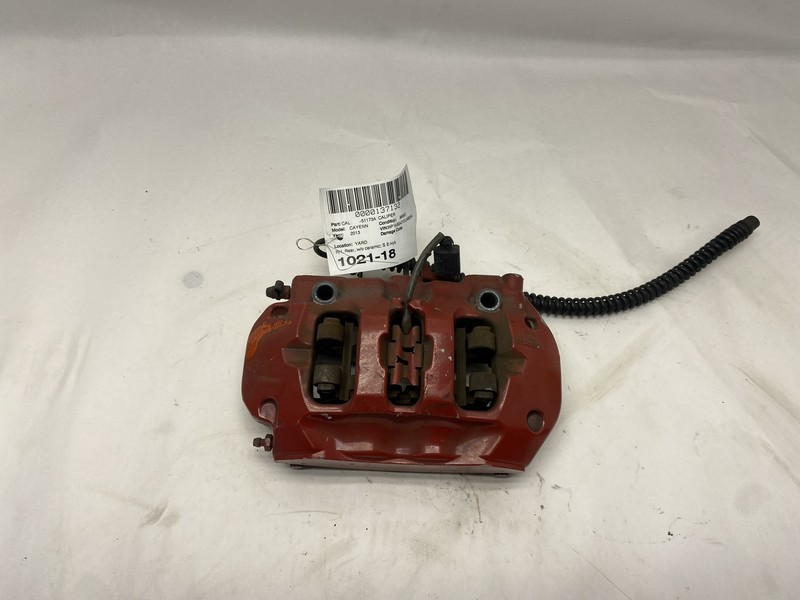 2011-2018 PORSCHE CAYENNE S 4.8L REAR RIGHT PASSENGER SIDE ABS BRAKE CALIPER OEM