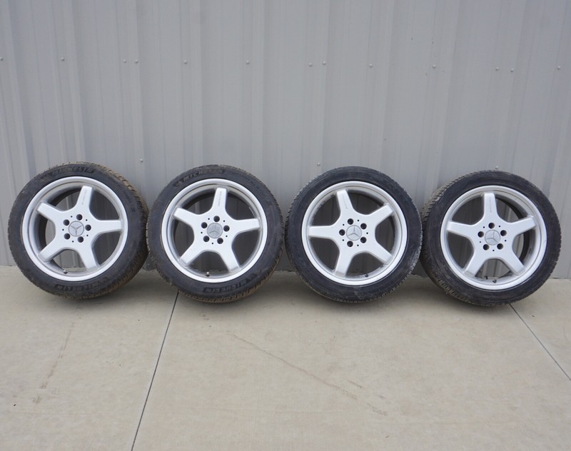 2003-2006 Mercedes-Benz R230 Wheels Rims SL500 AMG SL600 SL55 Staggered OEM 18”