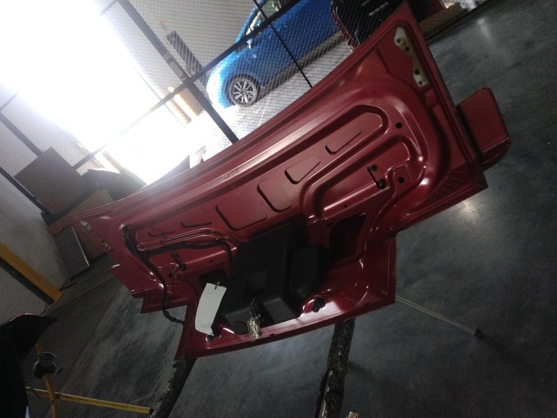 2009 Ford Mustang Deck Lid Trunk Lid Red OEM Good Condition 2DR Conv
