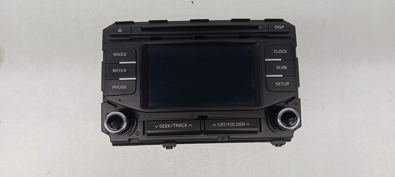 17-'19 KIA SPORTAGE radio assembly head unit w/o navigation 5.0" OEM