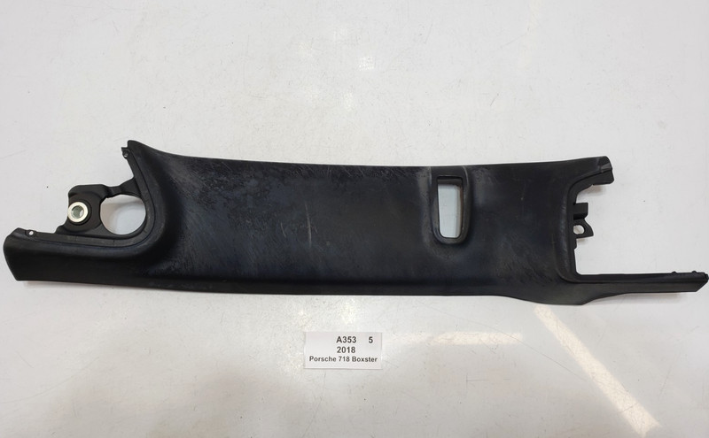 ✅ 2013-2025 OEM Porsche 718 Boxster 982 Left Driver Windshield A Pillar Trim 36k