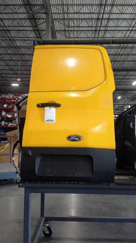 2019 Ford Transit 250 Right Rear Cargo Door Yellow Used OEM 23081 120K Mile