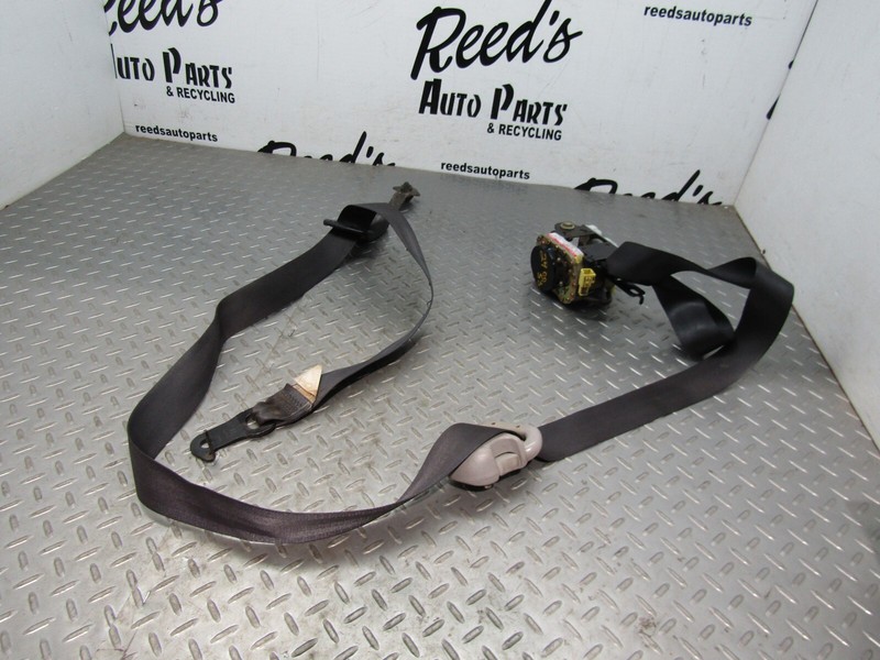 08-14 Subaru WRX Sedan Black Front Passenger Seat Belt And Buckle Black OEM