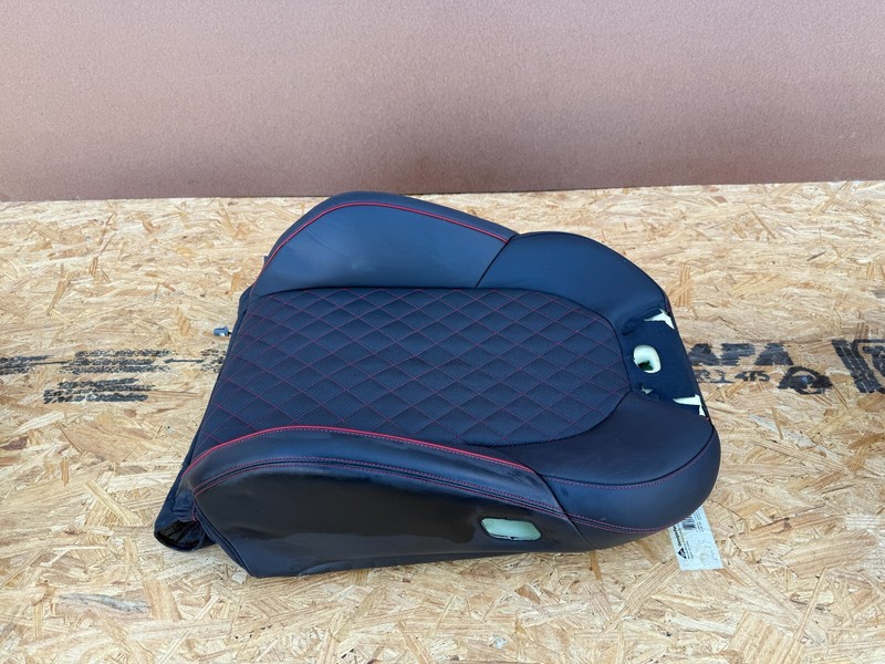 GENESIS G70 2019-2025 OEM FRONT RIGHT PASSENGER UPPER SEAT SKIN ASSEMBLY (BLACK)