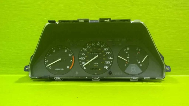 87 88 89 ACCORD MT CPE SPEEDOMETER CLUSTER 215K MILES OEM 3657-1