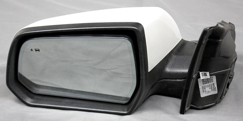 OEM Left Driver Side Exterior Mirror For GMC Acadia White Frost (G1W, WA140X)