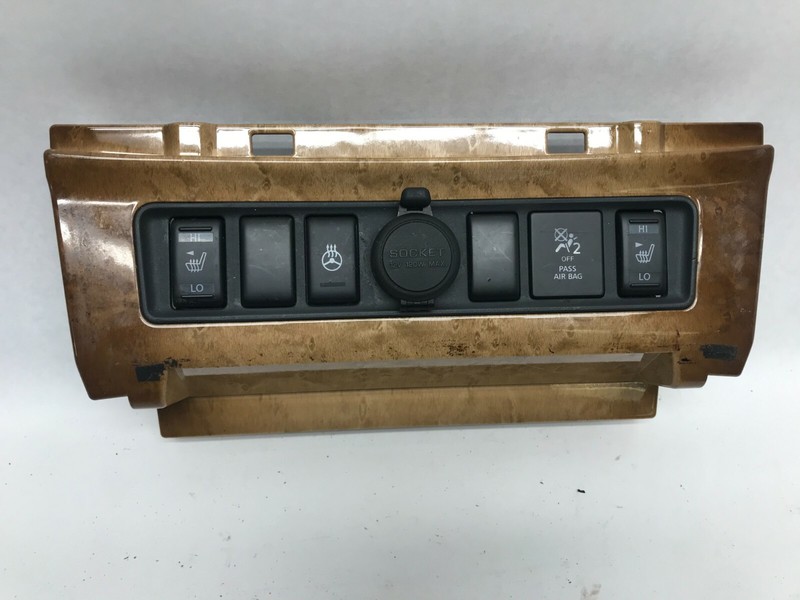 11-13 INFINITI QX56 HEATED SEAT STEERING WHEEL SWITCH CONTROL PANEL OEM