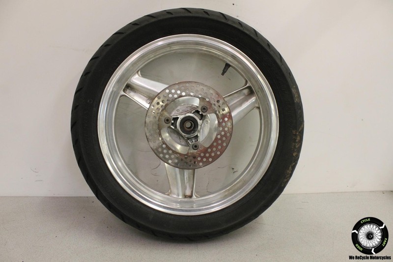 1990 Honda CBR600F REAR WHEEL BACK RIM BRAKE DISC CBR 600 CBR600 90