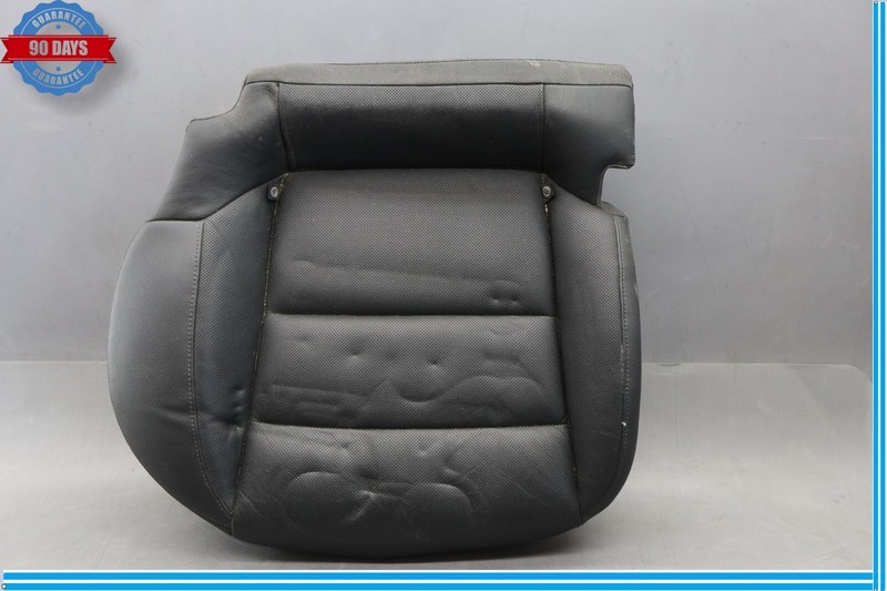 10-16 Porsche Panamera Rear Right Side Lower Bottom Seat Cover Cushion Black Oem