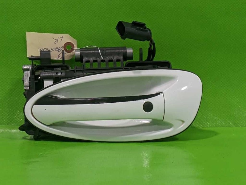 10-16 PANAMERA LEFT REAR EXTERIOR DOOR HANDLE W/KEYLESS WHITE OEM 4557-112