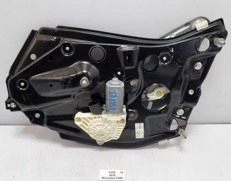 ✅ 17-23 OEM Mercedes C300 A205 Rear Right Passenger Window Regulator W/ Motor