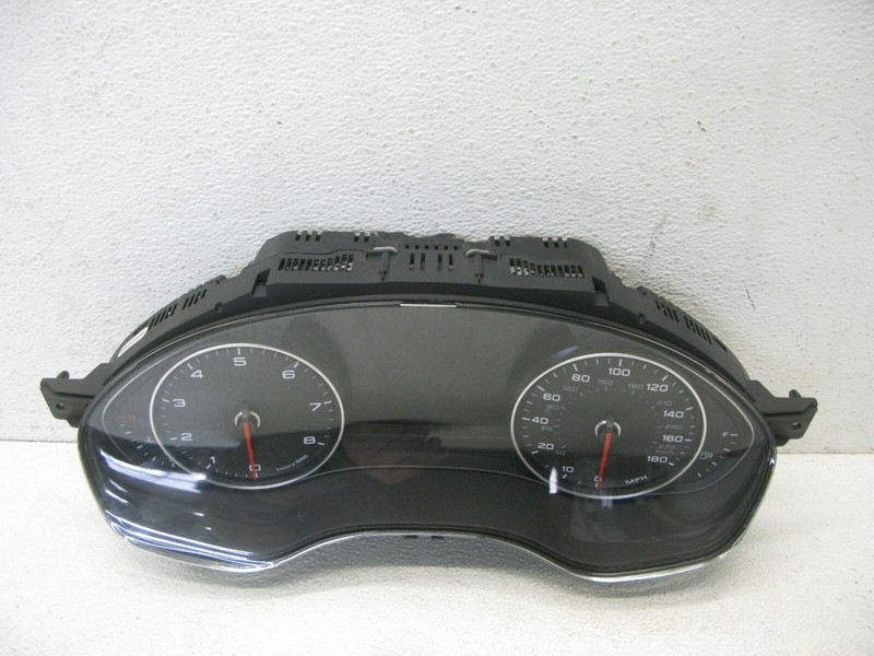 12-13 AUDI C7 A6 A7 QUATTRO SPEEDOMETER INSTRUMENT GAUGE CLUSTER OEM 120823B