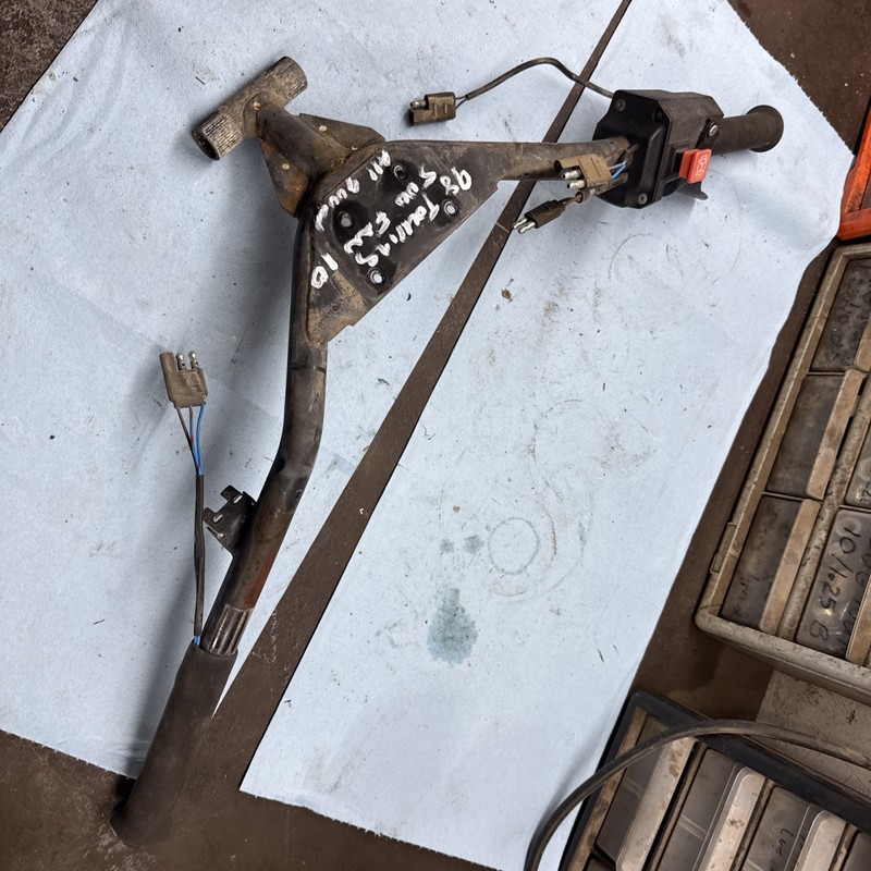 1996 - 1998 Polaris Indy Trail Indy Touring 500 Fan Handlebars With Heated Grips