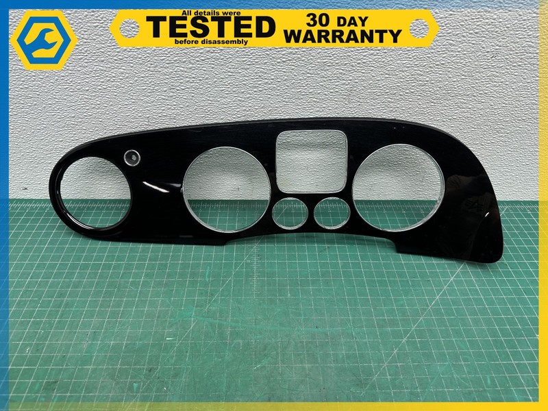 06-12 BENTLEY Flying Spur DASH INSTRUMENT CLUSTER SPEEDOMETER BEZEL TRIM OEM