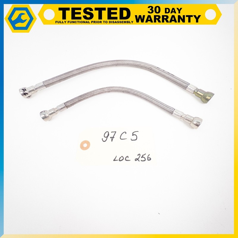 97-04 CHEVROLET CORVETTE C5 FRONT ENGINE FUEL FEED HOSE LINE SET OEM