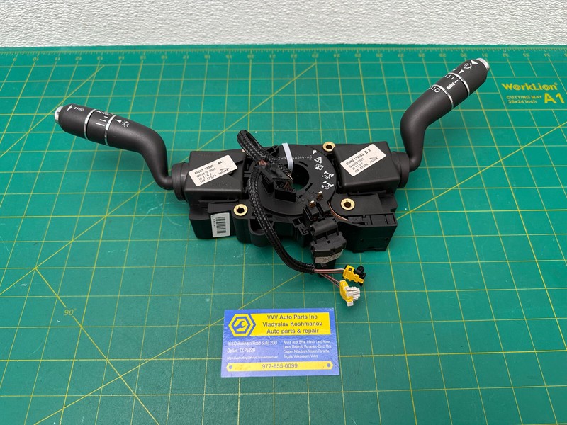 10-19 JAGUAR XJ XJR STEERING COLUMN CLOCK SPRING ANGLE SENSOR W/ SWITCH OEM