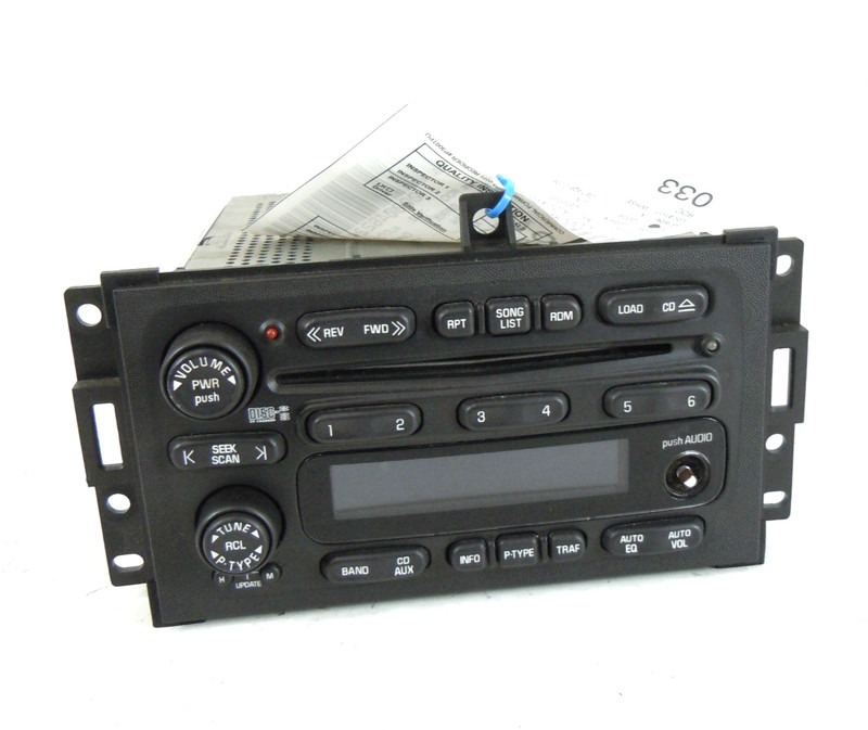2004-2008 Pontiac Grand Prix AM FM Radio CD Disc Player Receiver OEM Opt UC6