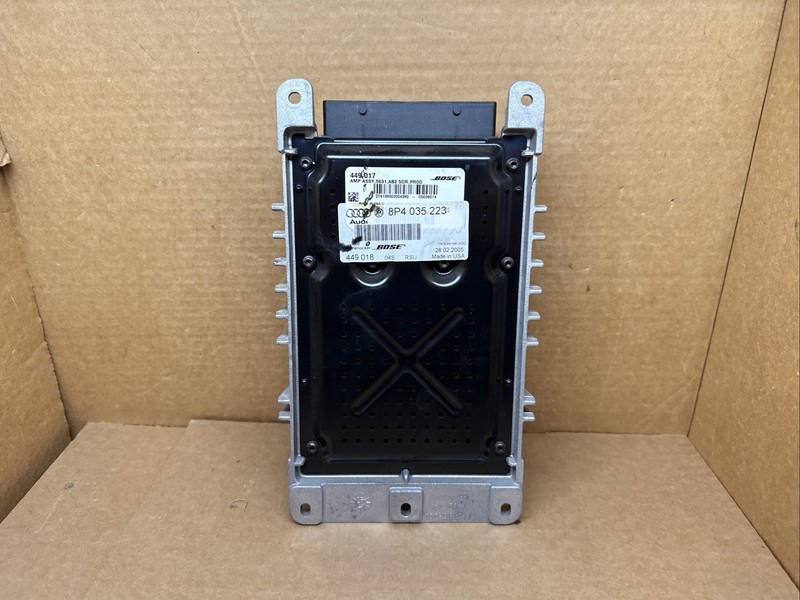 2008-2013 Audi A3 Audio Amp Amplifier Bose 8P4 035 223 8P4035223