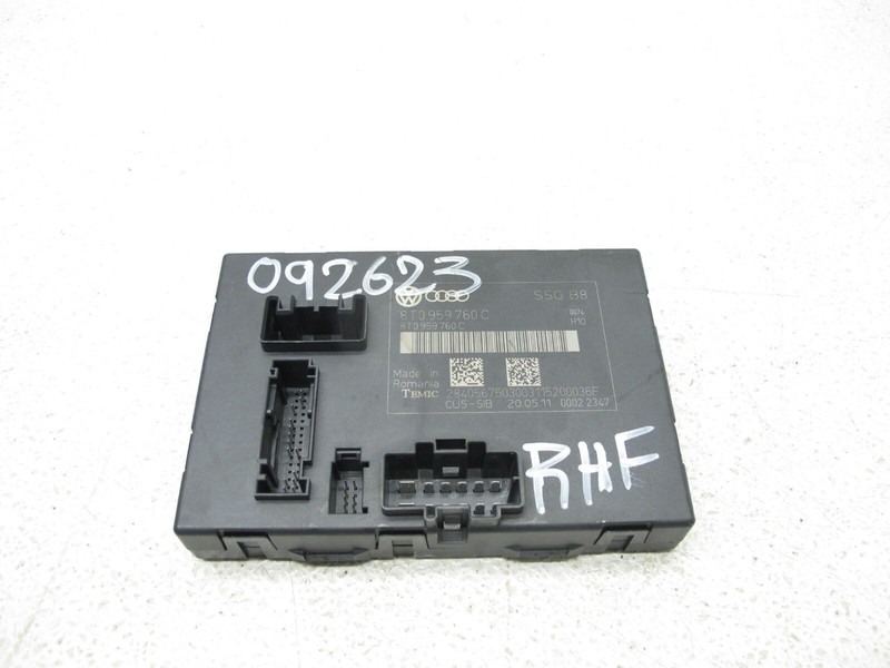 10-17 AUDI 8T A5 S5 RS5 FRONT PASSENGER RIGHT SEAT CONTROL MODULE OEM 092623