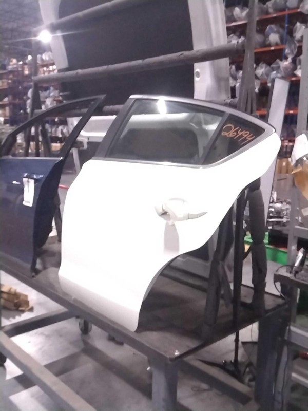 2013-2015 Acura ILX Left Rear Door Black, Used, 111k Miles, OEM Quality