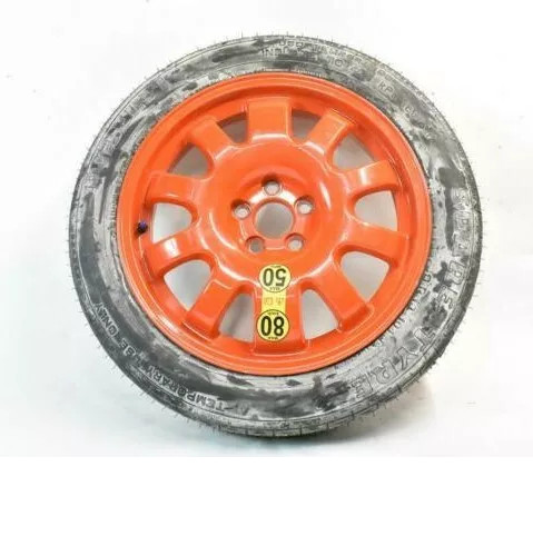 04-21 Jaguar X250 XJR XF XK Emergency Spare Tire Wheel Donut Rim 135 80 18" OEM