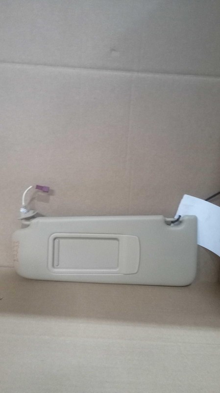 2015 BMW X1 Driver Side Sun Visor Black Paint Stained OEM Part 269926