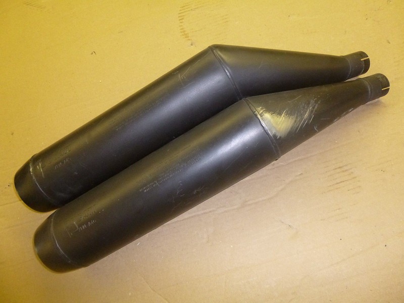 DUCATI SET OF 2 ZDM-A45, A46 MOTORCYCLE EXHAUST SYSTEM WITH BRACKET FREE SHIP