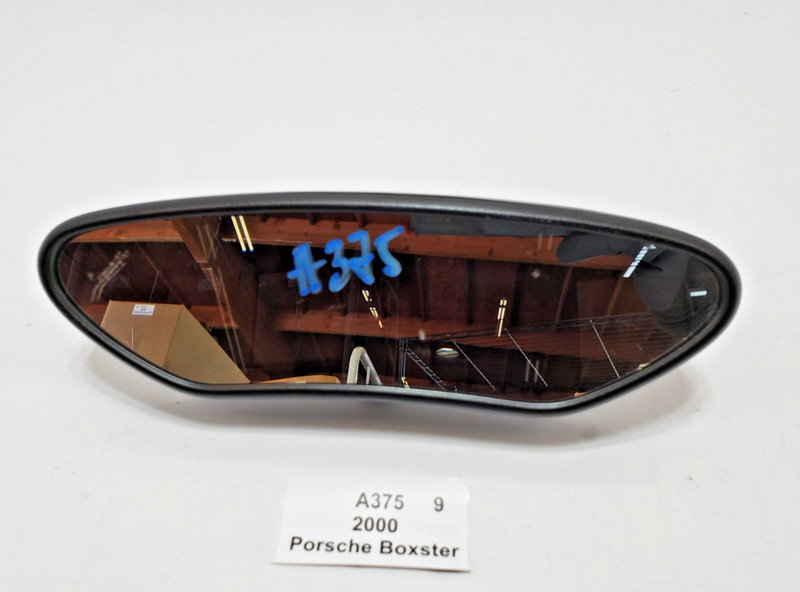 ✅ 97-04 OEM Porsche Boxster 986 Interior Rear View Mirror Black