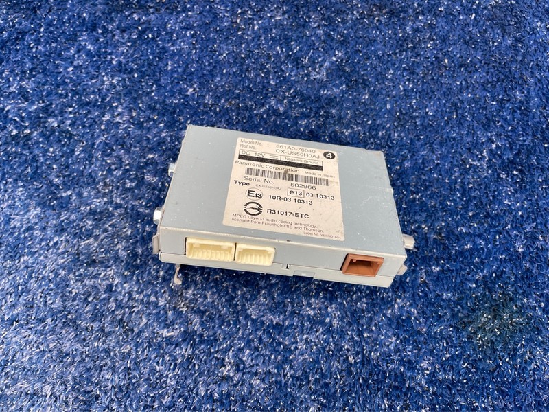2011–2017 Lexus CT200h Multimedia Interface Control Module OEM 861A0-76040