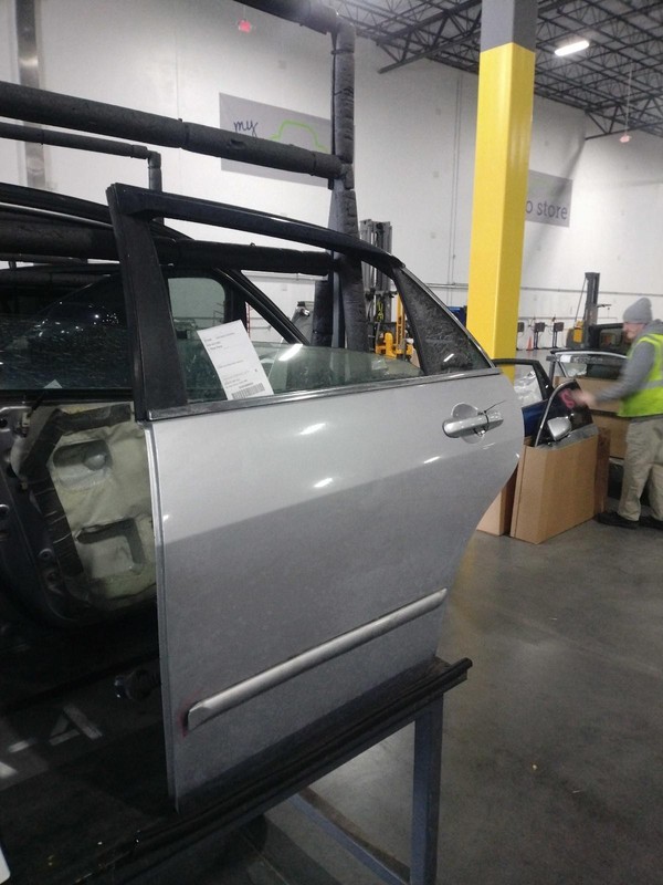 2004 Honda Accord Left Rear Door Silver OEM 4DR SED 212K Miles