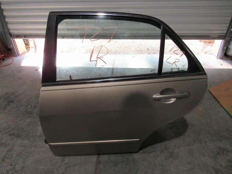 03-07 HONDA ACCORD LEFT REAR DRIVER DOOR ASSEMBLY SDN TAN /YR538M(ELECTRIC)