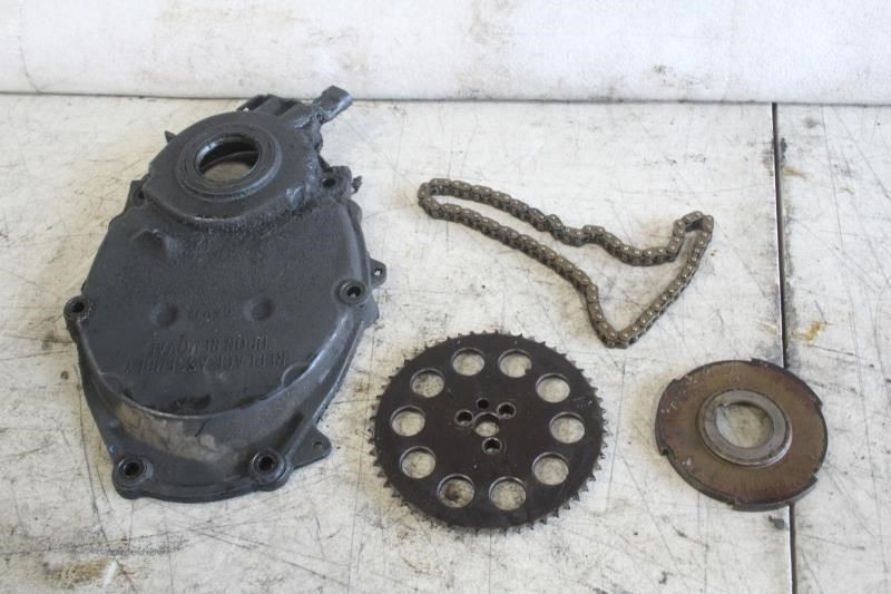 1996-2003 CHEVROLET BLAZER TIMING COVER CHAIN GEAR SPROCKET 4.3L 4x4 4 PIECES